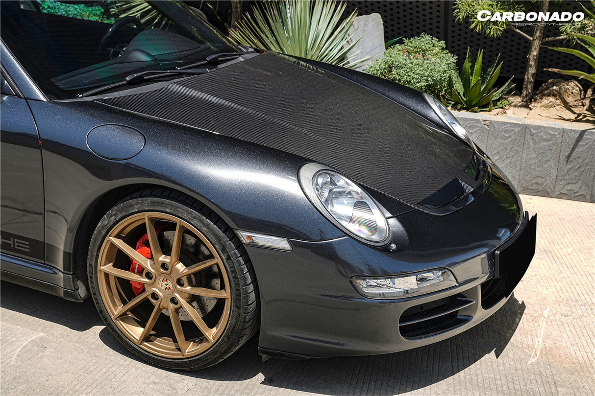 2005-2012 Porsche 987 Cayman Boxster and 997 Carrera TA Style Hood