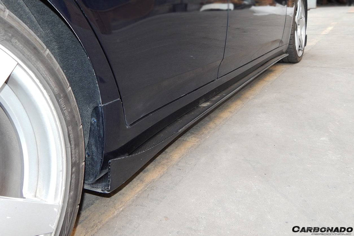 2007-2013 Infiniti G25 G35 G37 Sedan BS Style Side Skirts Under Board