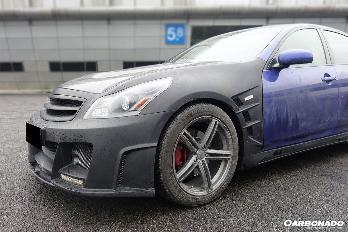 2007-2009 Infiniti G25 G35 G37 Sedan ELT Style Front Bumper