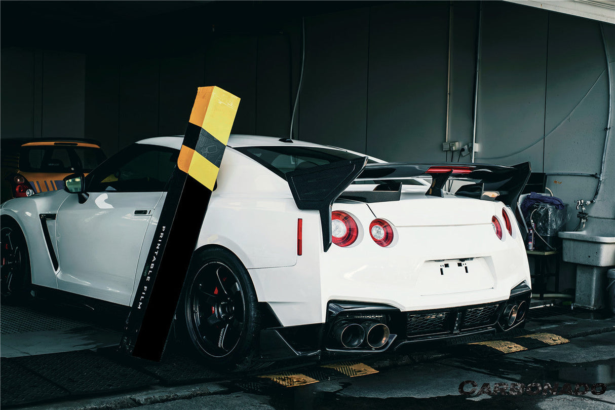 2007-2025 Nissan GTR R35 CBA DBA EBA VS Style Carbon Fiber Trunk Wing Spoiler