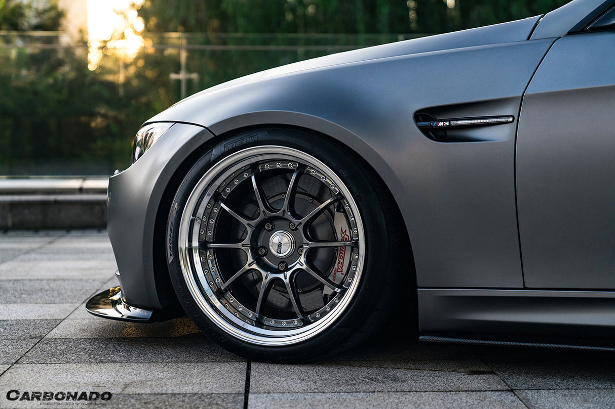 2008-2012 BMW M3 GT4 Style Front Lip | Fits E90, E92, E93