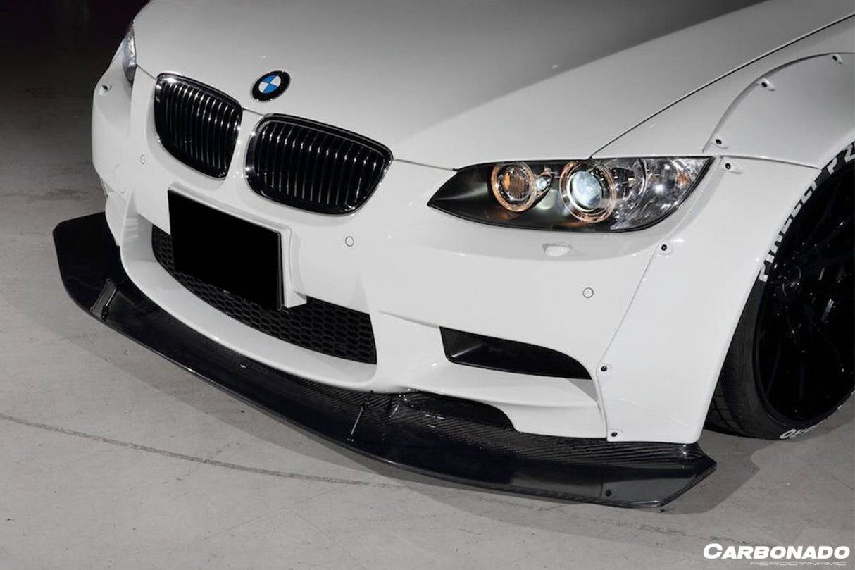 2008-2012 BMW M3 E92/E93 DE Style Carbon Fiber Front Lip