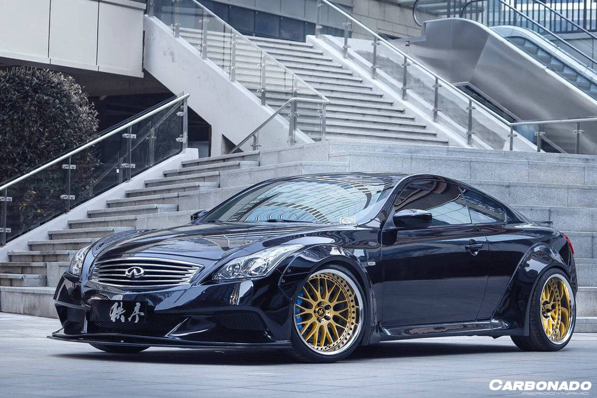 2008-2015 Infiniti G37S Coupe DE Style Wide Body Fender Flare