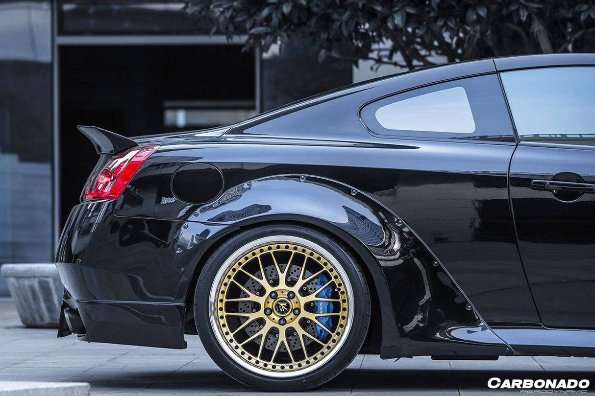 2008-2015 Infiniti G37S Coupe DE Style Wide Body Fender Flare