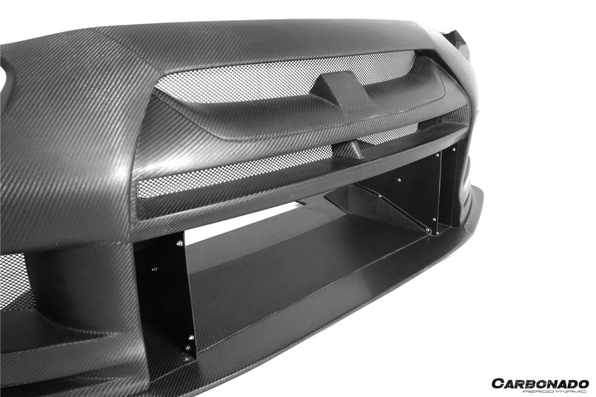 2008-2016 Nissan GTR R35 CBA DBA TPR Style Front Bumper