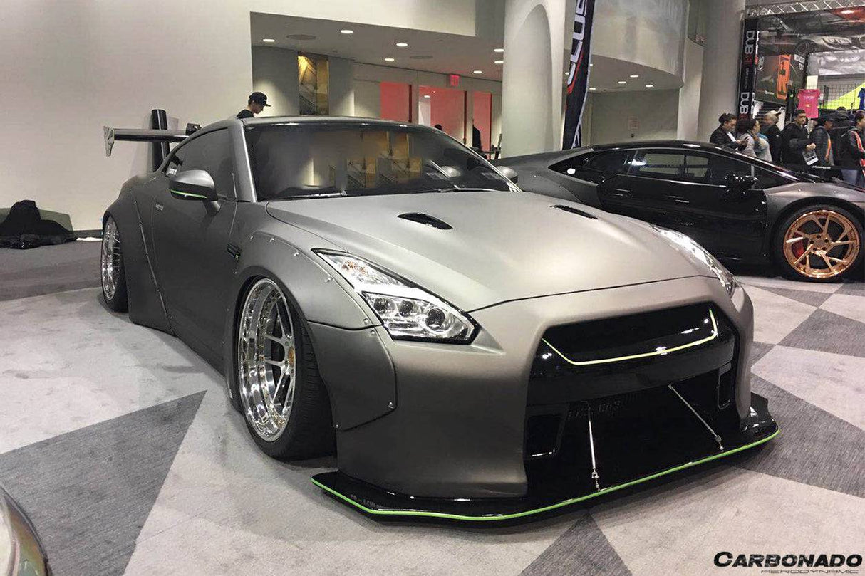 2008-2016 Nissan GTR R35 CBA & DBA DE Style Full Body Kit