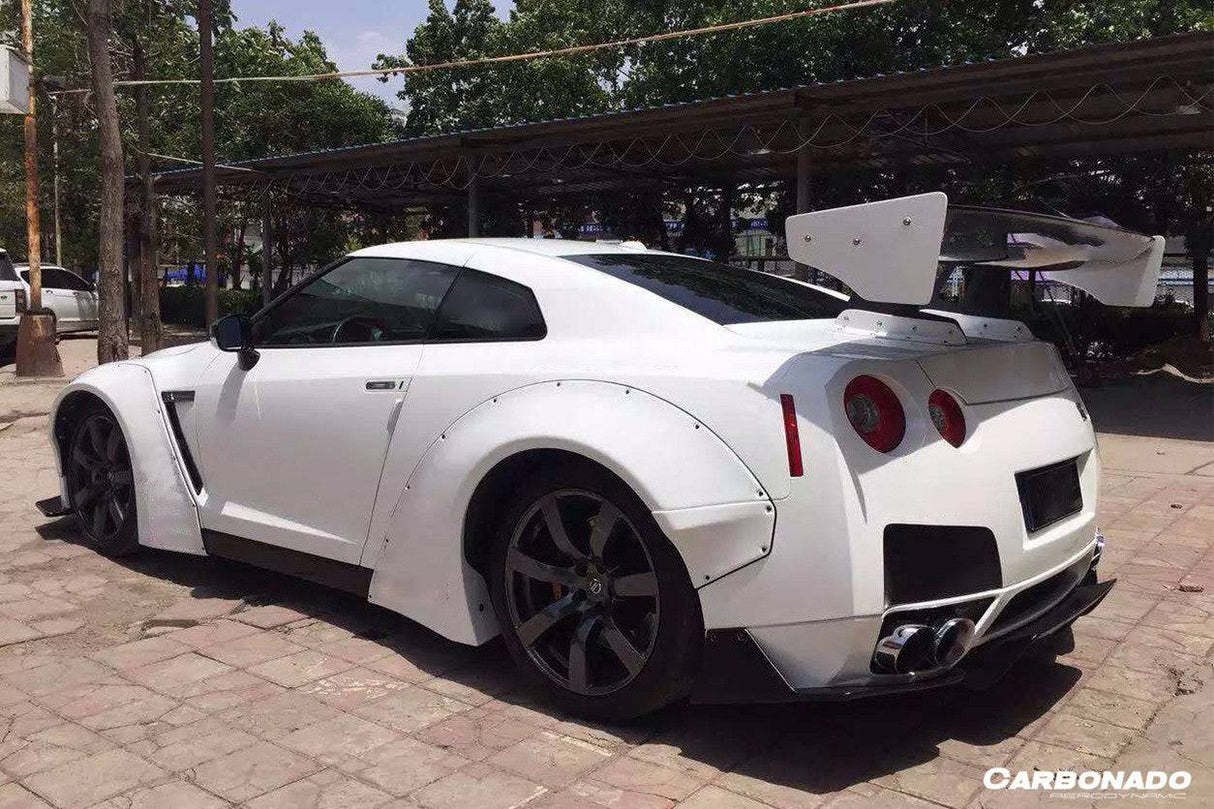 2008-2023 Nissan GTR R35 CBA DBA EBA DE Style Rear Diffuser