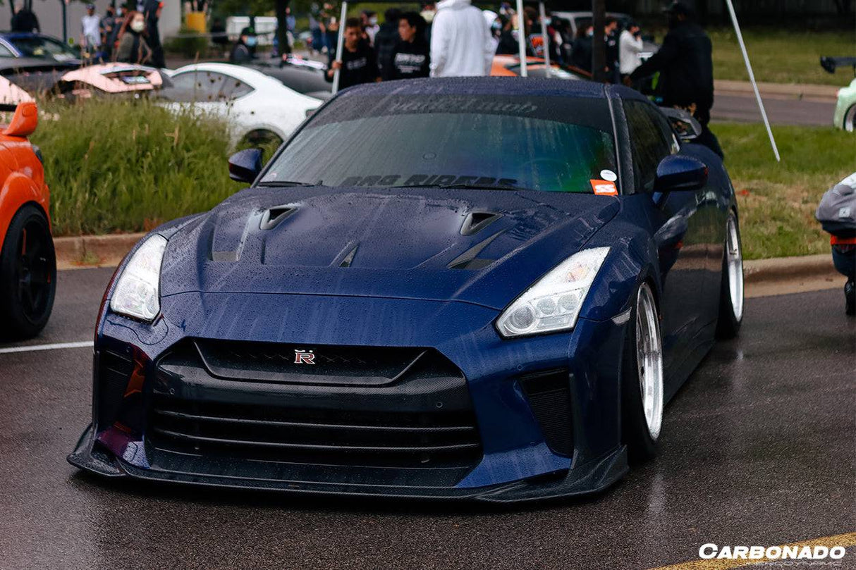 2009-2023 Nissan GTR R35 CBA DBA EBA TS Style Front Bumper
