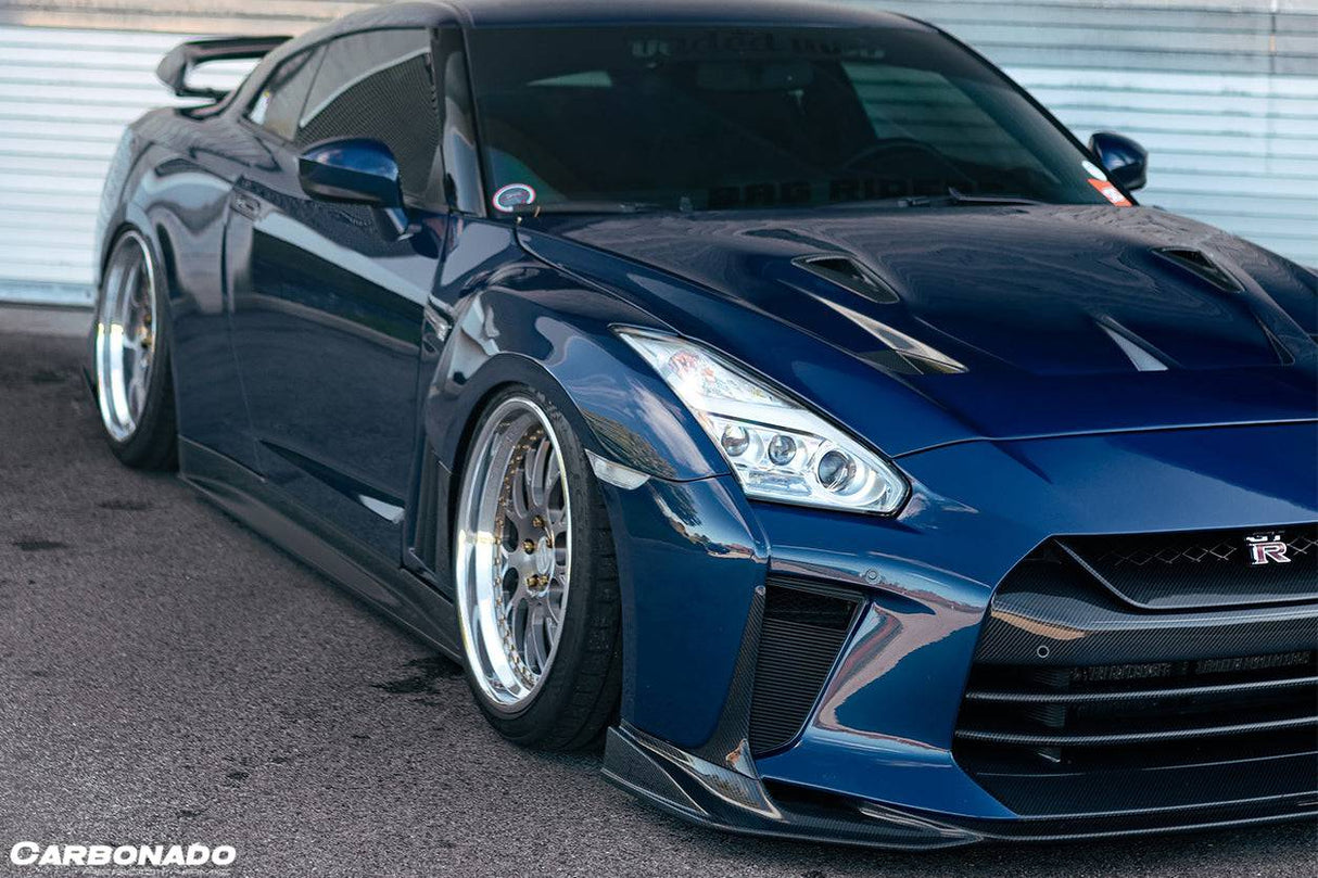 2009-2023 Nissan GTR R35 CBA DBA EBA TS Style Front Bumper