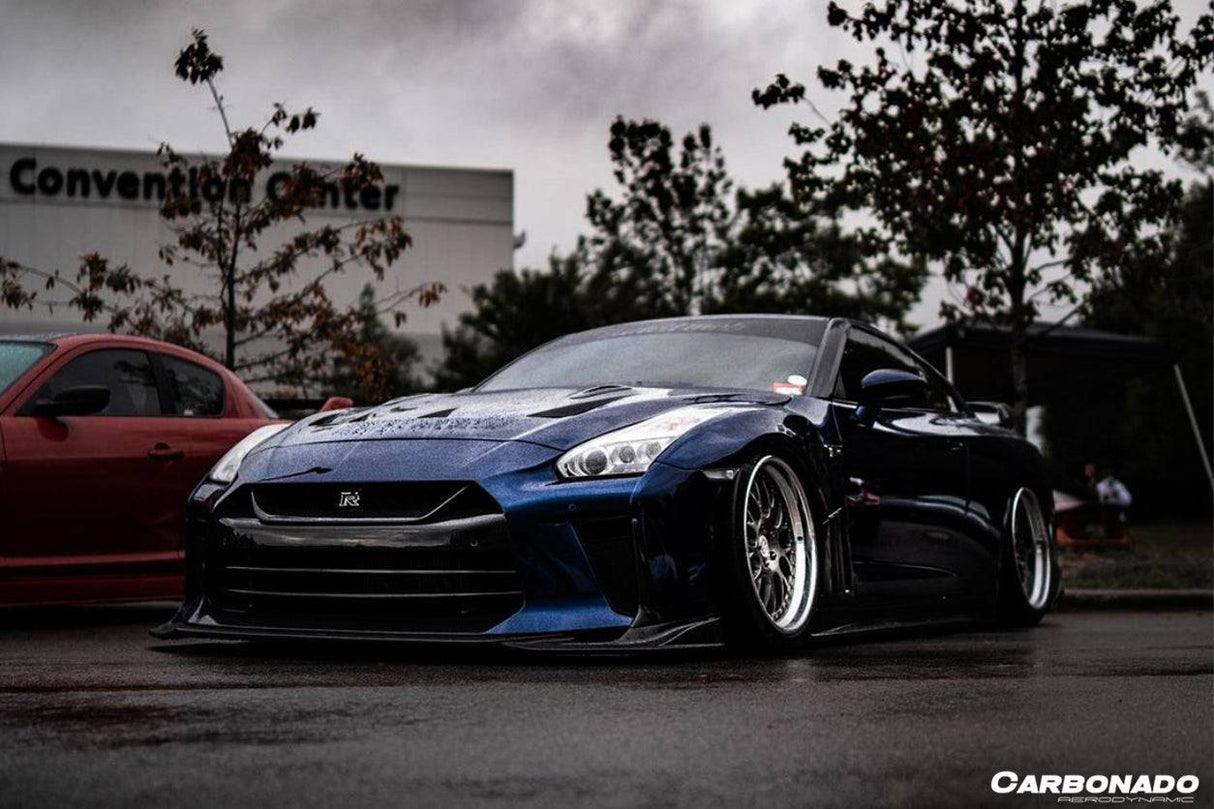 2009-2023 Nissan GTR R35 CBA DBA EBA TS Style Front Bumper