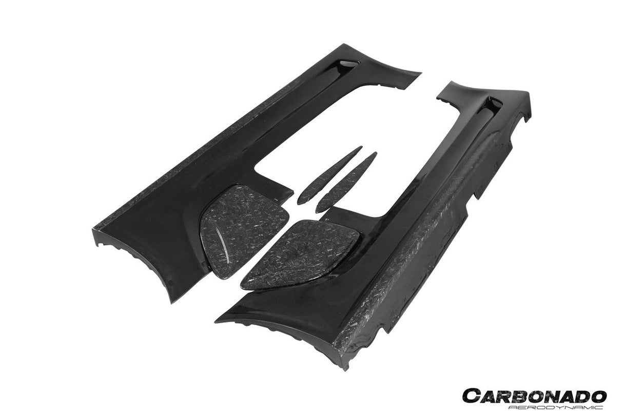 2010-2015 Mercedes Benz W197 SLS AMG BKSS Style Side Skirts & Fender