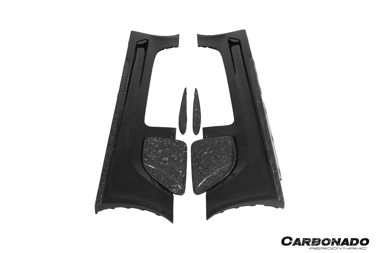 2010-2015 Mercedes Benz W197 SLS AMG BKSS Style Side Skirts & Fender