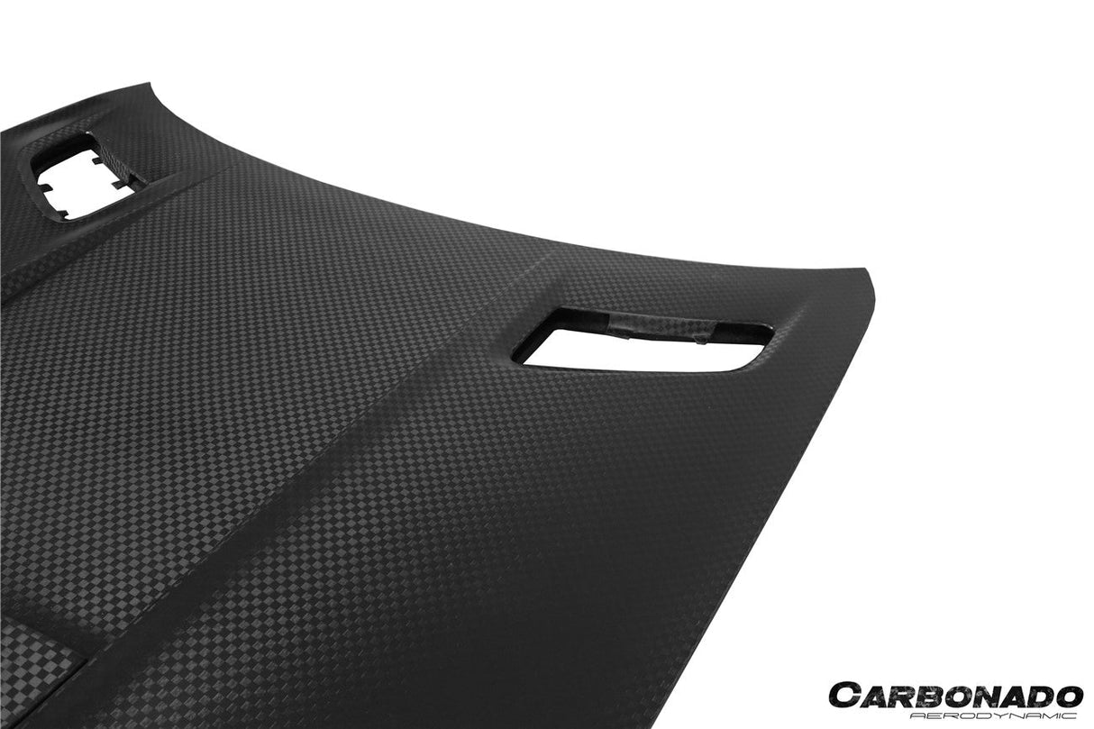 2010-2015 Mercedes Benz W197 SLS AMG BKSS Style Carbon Fiber Hood