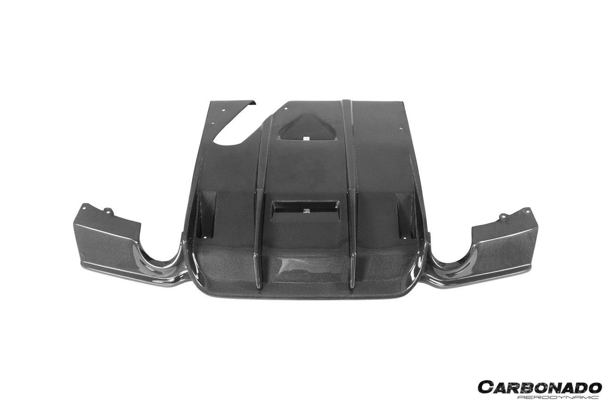 2011-2019 BMW 3 Series F30 F35 M-Tech GV Style Carbon Fiber Rear Lip