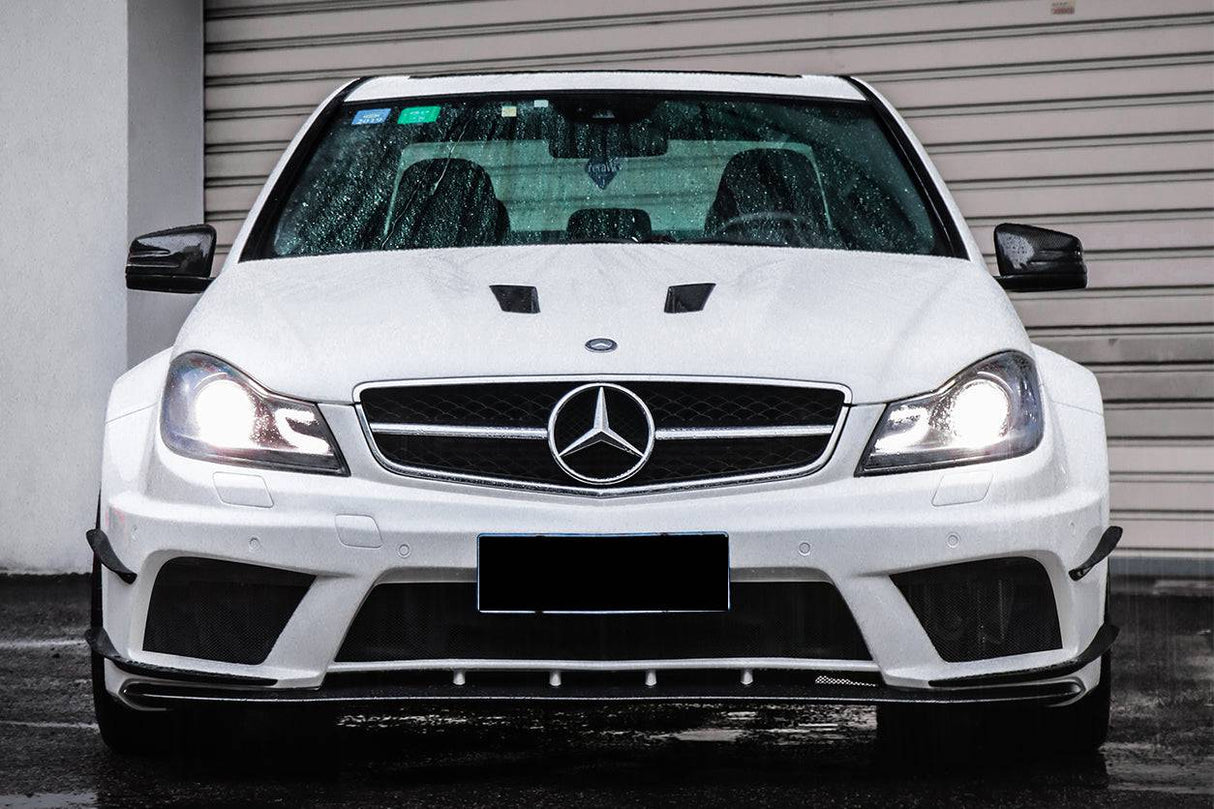 2012-2014 Mercedes Benz W204 C63 AMG Sedan BKSS Style Wide Full Body Kit
