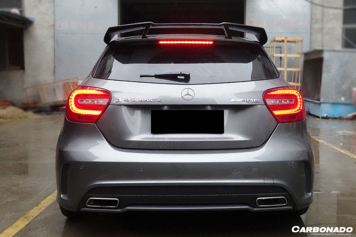 2013-2018 Mercedes Benz W176 A Class A250 A200 A45 AMG CARBON FIBER ROOF WING SPOILER