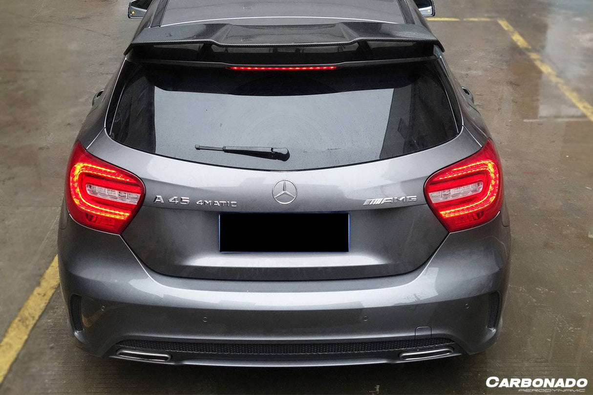 2013-2018 Mercedes Benz W176 A Class A250 A200 A45 AMG CARBON FIBER ROOF WING SPOILER