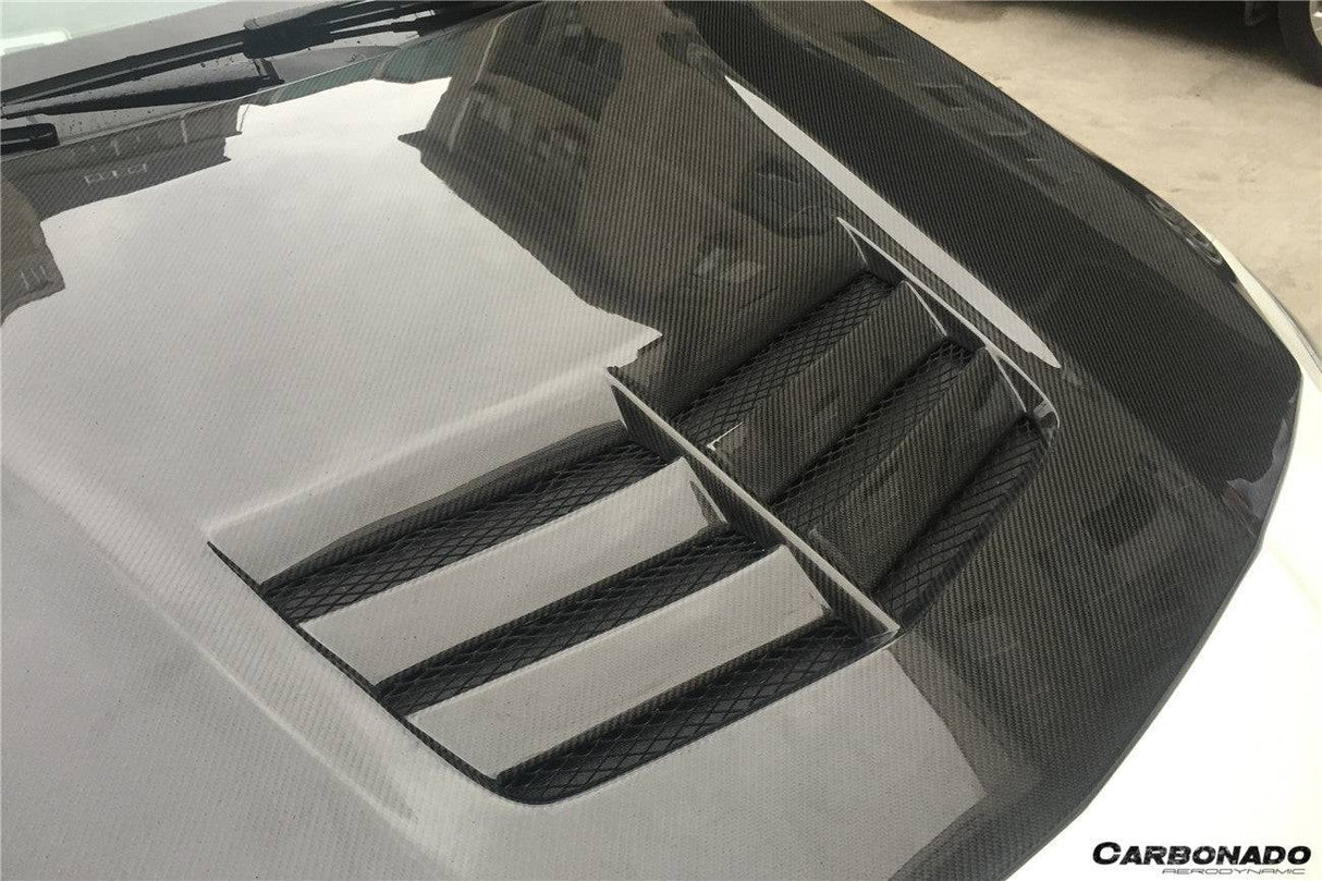 2013-2018 Mercedes Benz W117 CLA Class Black Sails Style Hood