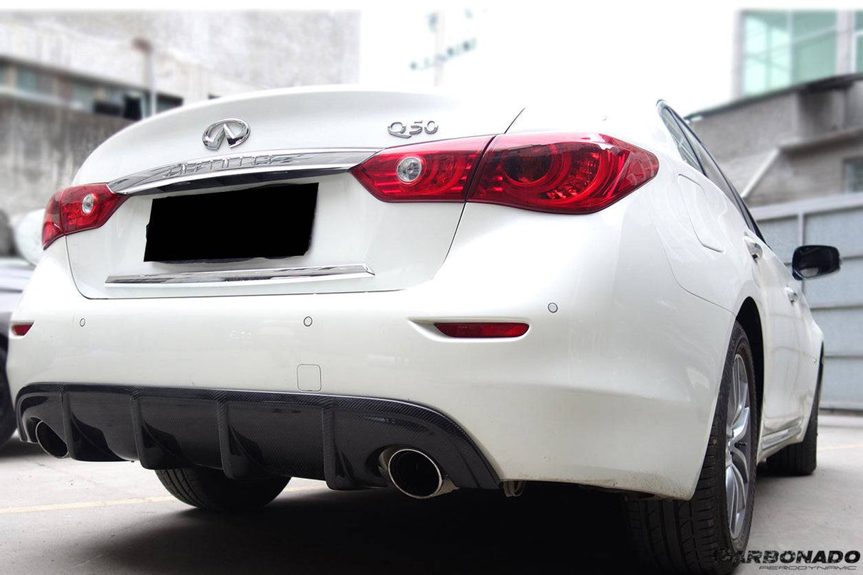 2014-2017 Infiniti Q50 Sedan SN Style Rear Lip
