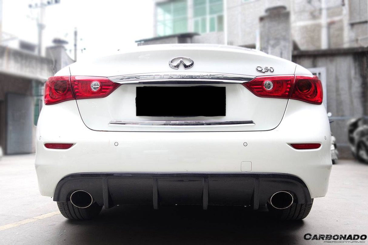 2014-2017 Infiniti Q50 Sedan SN Style Rear Lip