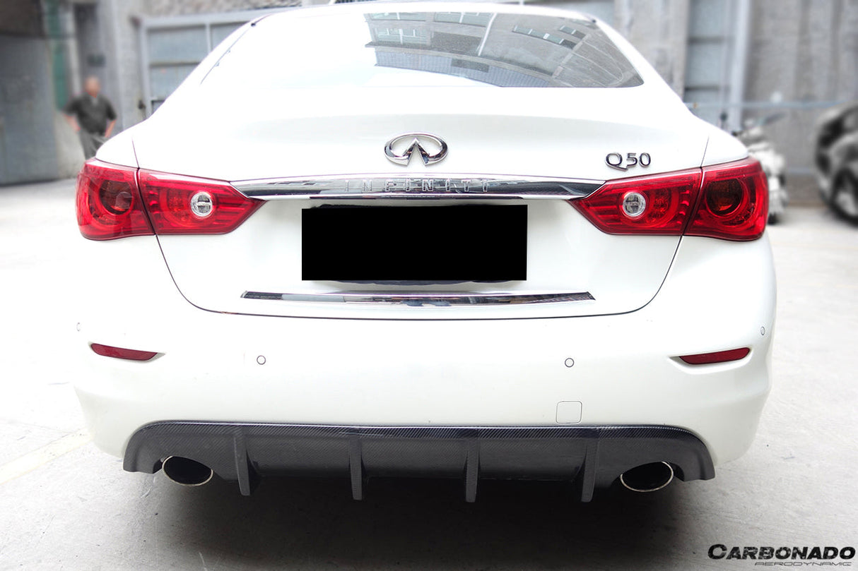 2014-2017 Infiniti Q50 Sedan SN Style Rear Lip