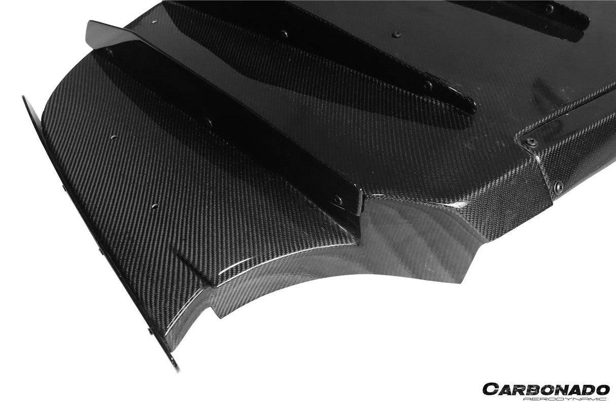 2014-2020 BMW M3 F80 M4 F82 VA Style Carbon Fiber Rear Diffuser and Lip