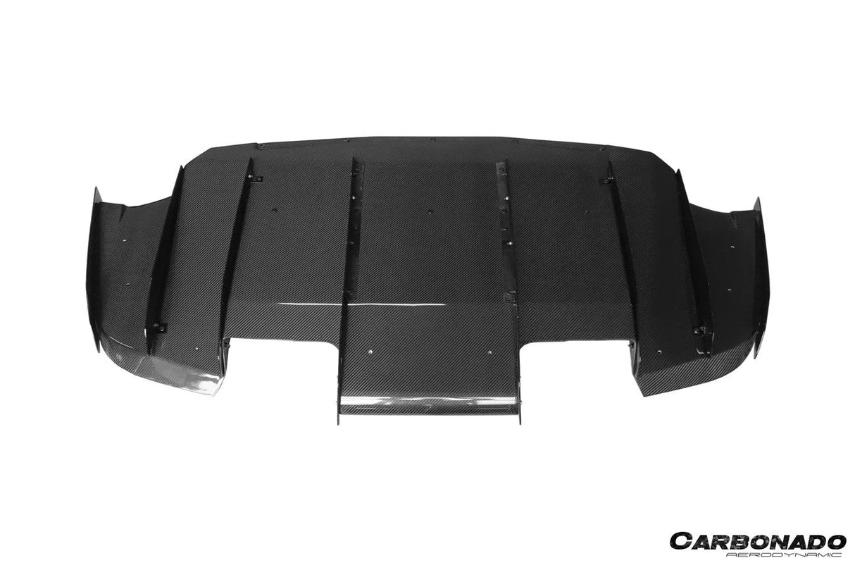 2014-2020 BMW M3 F80 M4 F82 VA Style Carbon Fiber Rear Diffuser and Lip