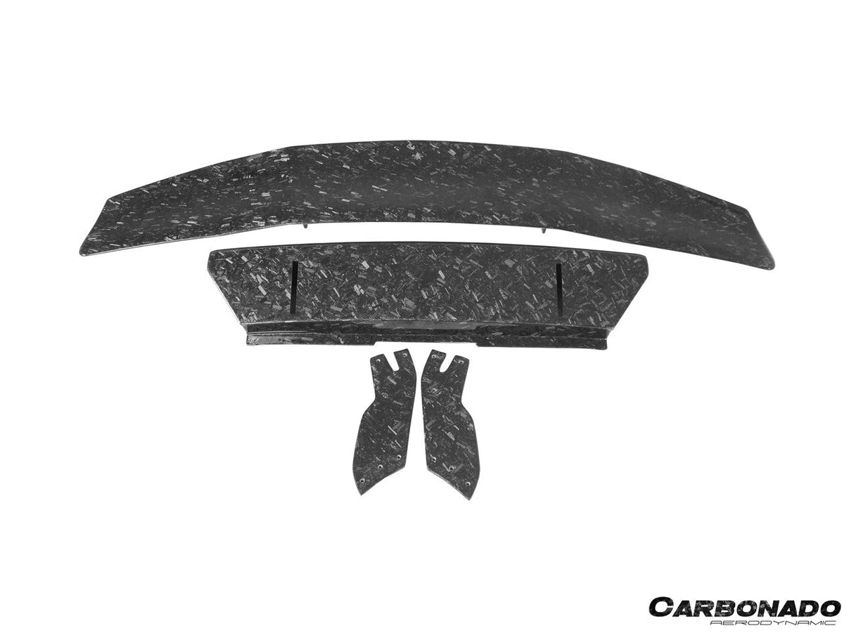 2015-2025 Lamborghini HuracanLP610 LP580 Evo Tecnica DE Style Trunk Spoiler Wing