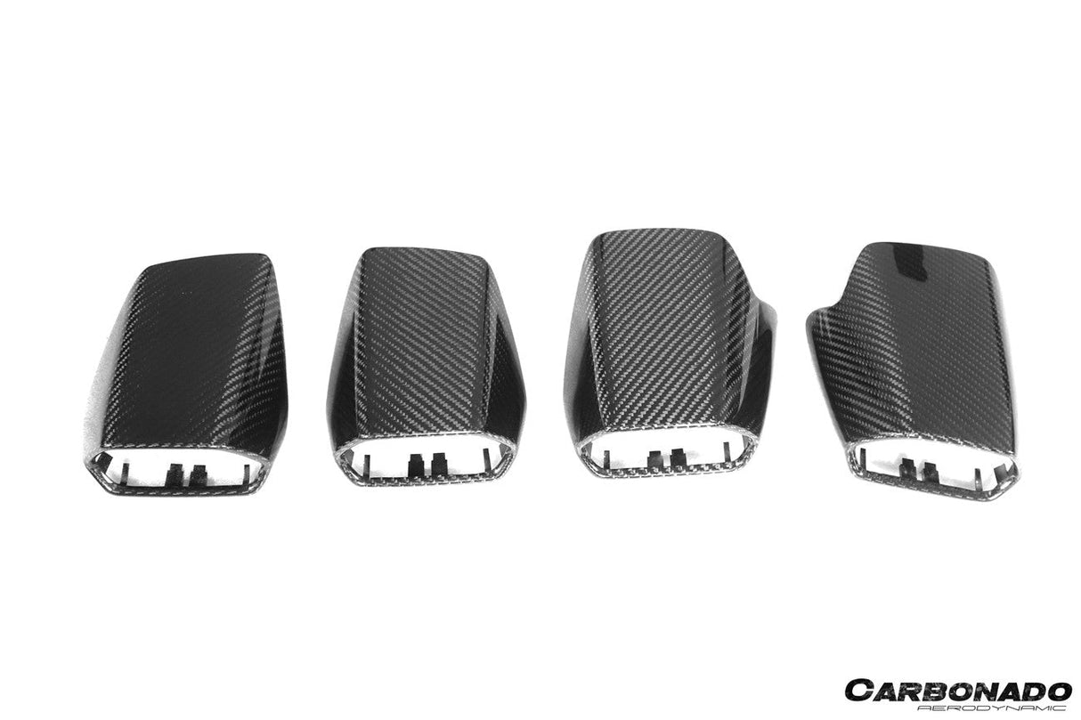 2015-2019 Lamborghini Huracan LP610 LP580 EVO OEM Style Autoclave Carbon Fiber AC Panel Trim