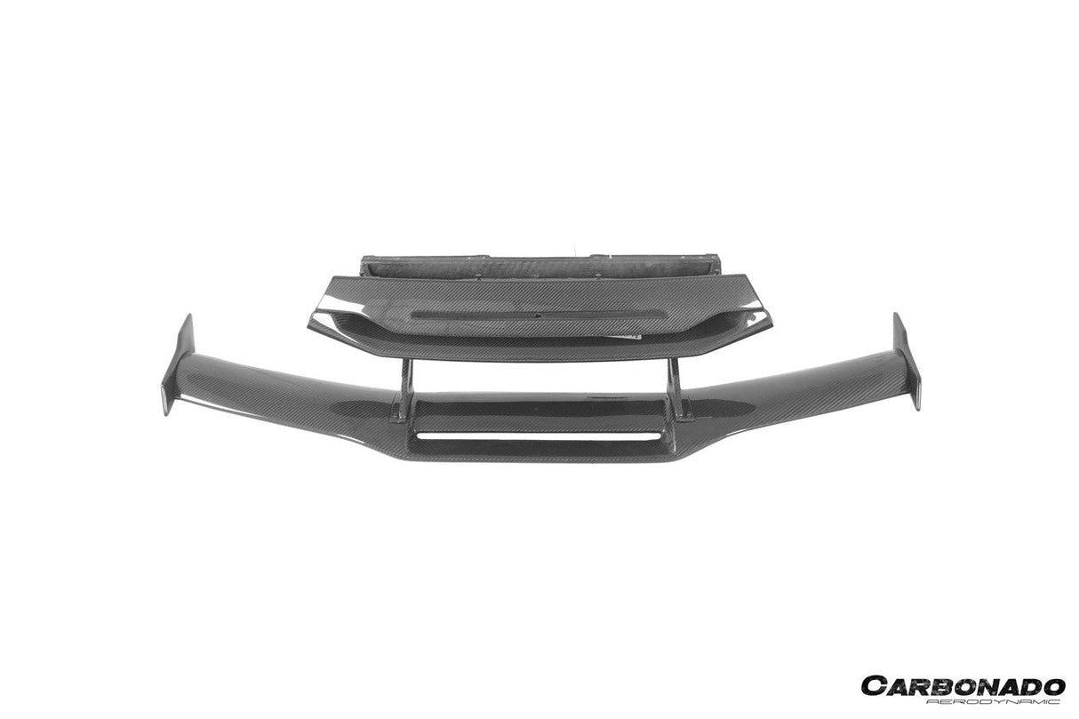 2015-2025 Lamborghini Huracan LP610 LP580 EVO Tecnica OD Style Carbon Fiber Trunk Spoiler Wing with Base