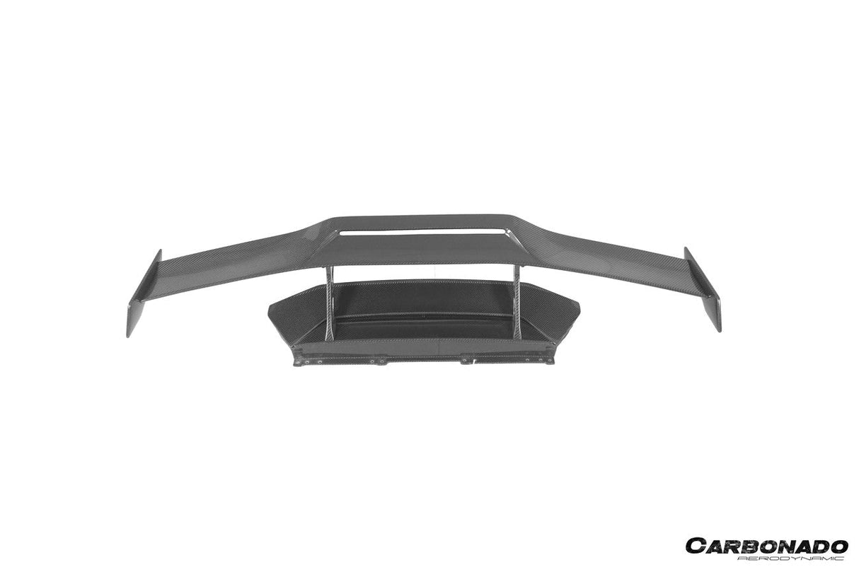 2015-2025 Lamborghini Huracan LP610 LP580 EVO Tecnica OD Style Carbon Fiber Trunk Spoiler Wing with Base