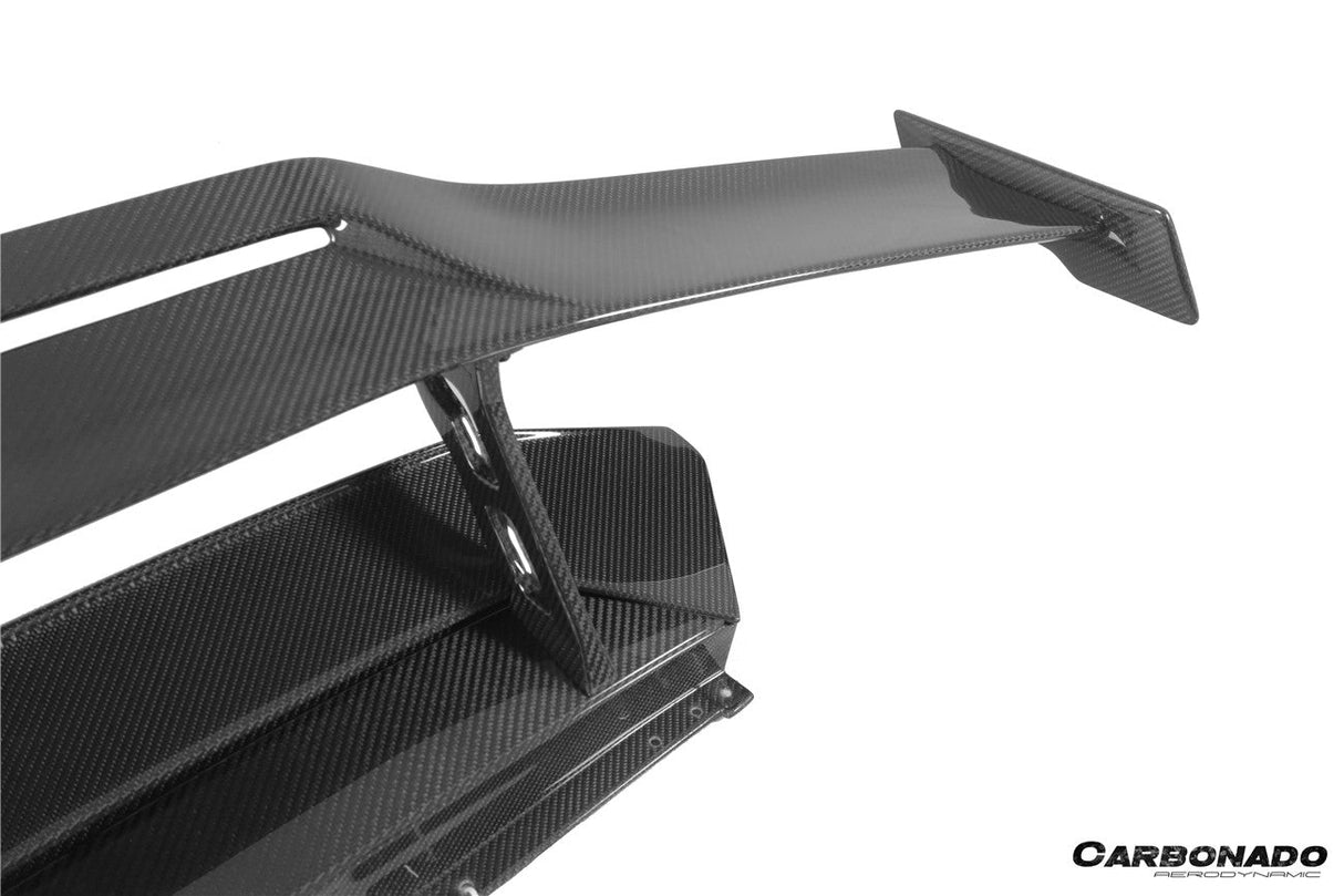2015-2025 Lamborghini Huracan LP610 LP580 EVO Tecnica OD Style Carbon Fiber Trunk Spoiler Wing with Base