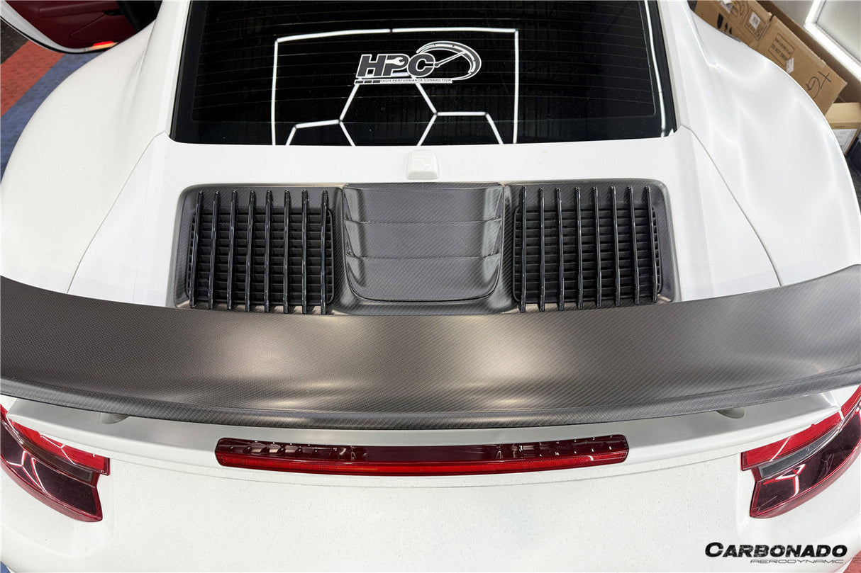 2016-2019 Porsche 911 991.2 Turbo S Carbon Fiber OEM Up Wing Spoiler