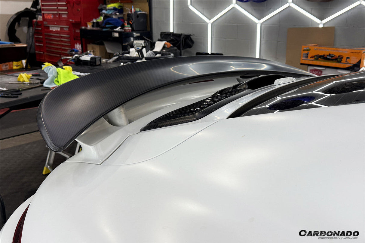 2016-2019 Porsche 911 991.2 Turbo S Carbon Fiber OEM Up Wing Spoiler