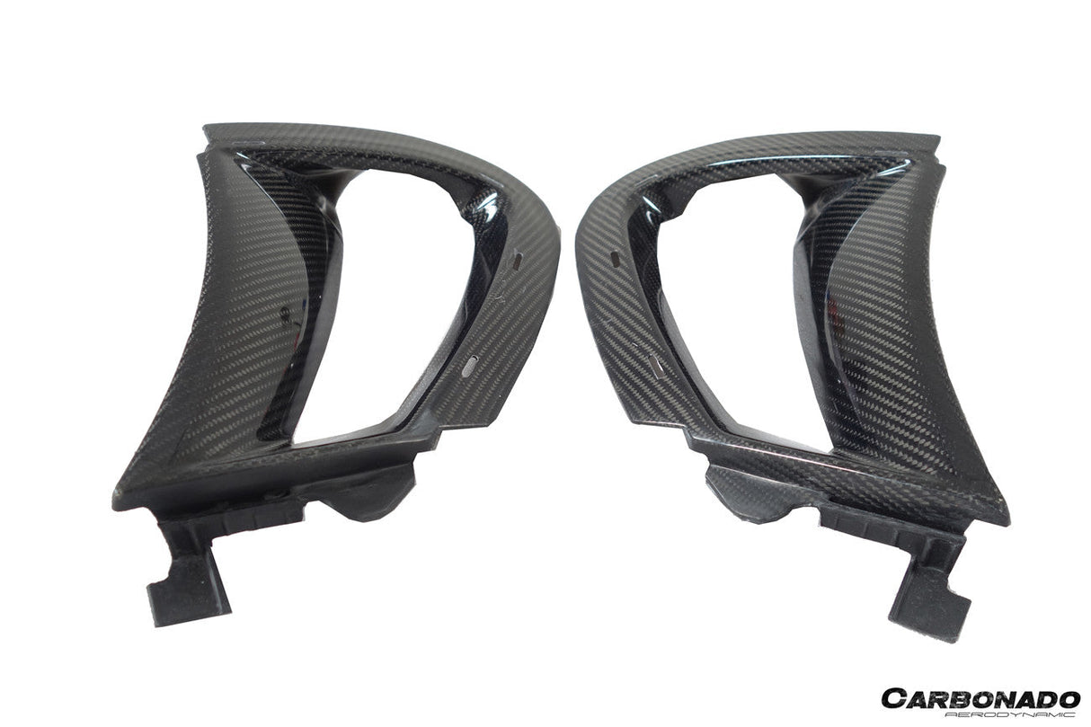 2017-2022 McLaren 720S Carbon Fiber Front Bumper Side Air Vents Replacement