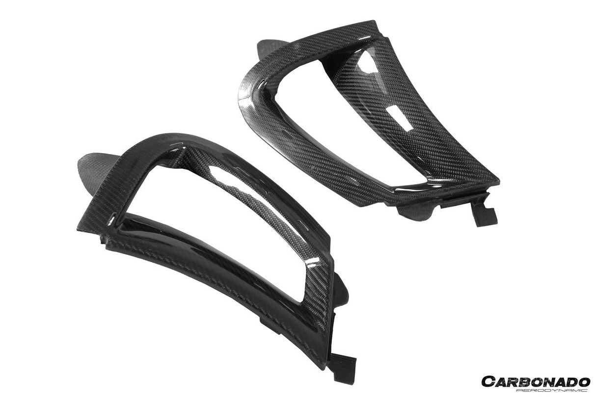 2017-2022 McLaren 720S Carbon Fiber Front Bumper Side Air Vents Replacement