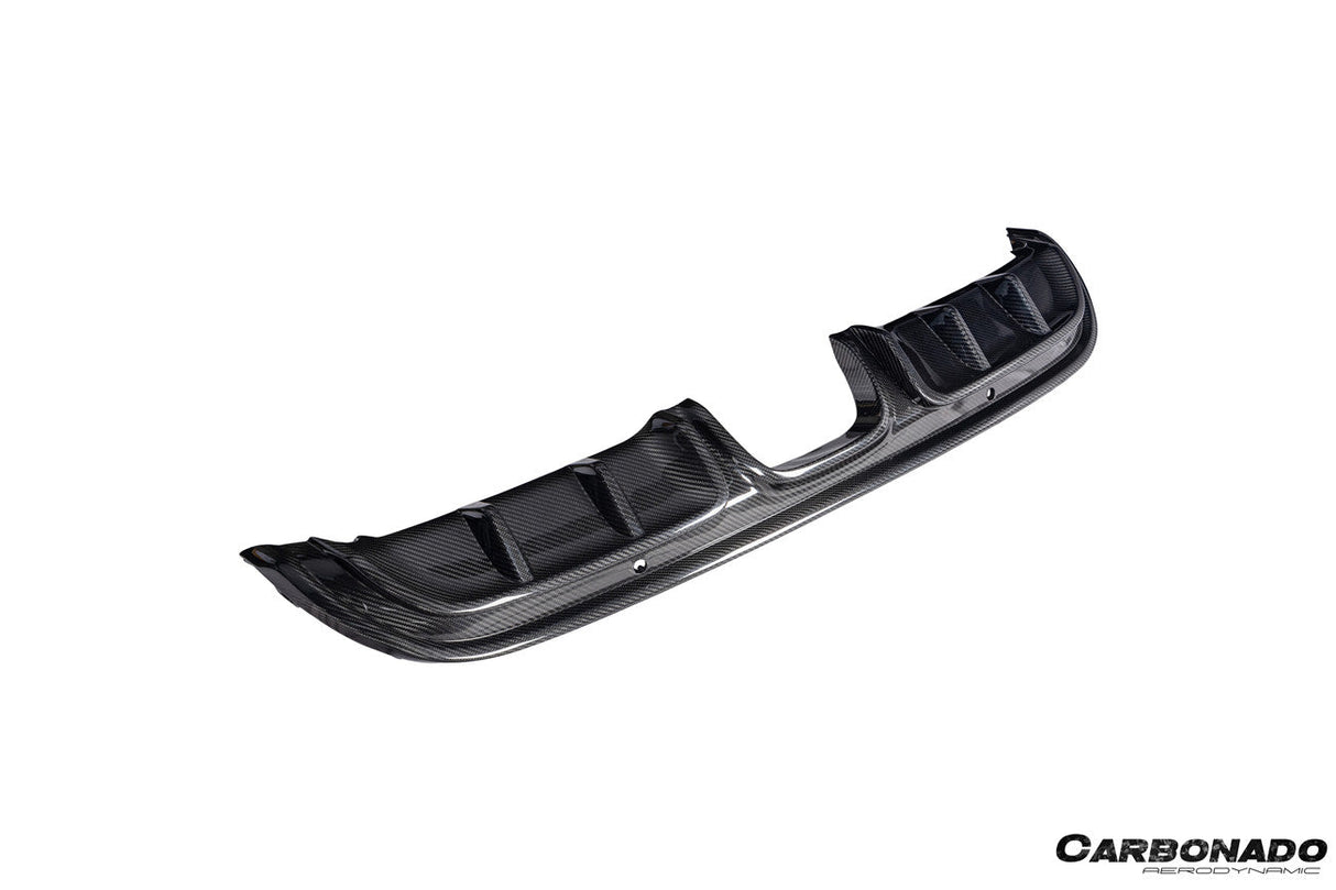2017-2025 Porsche 718 Cayman Boxster GTS Style Dry Carbon Fiber Rear Diffuser Lip