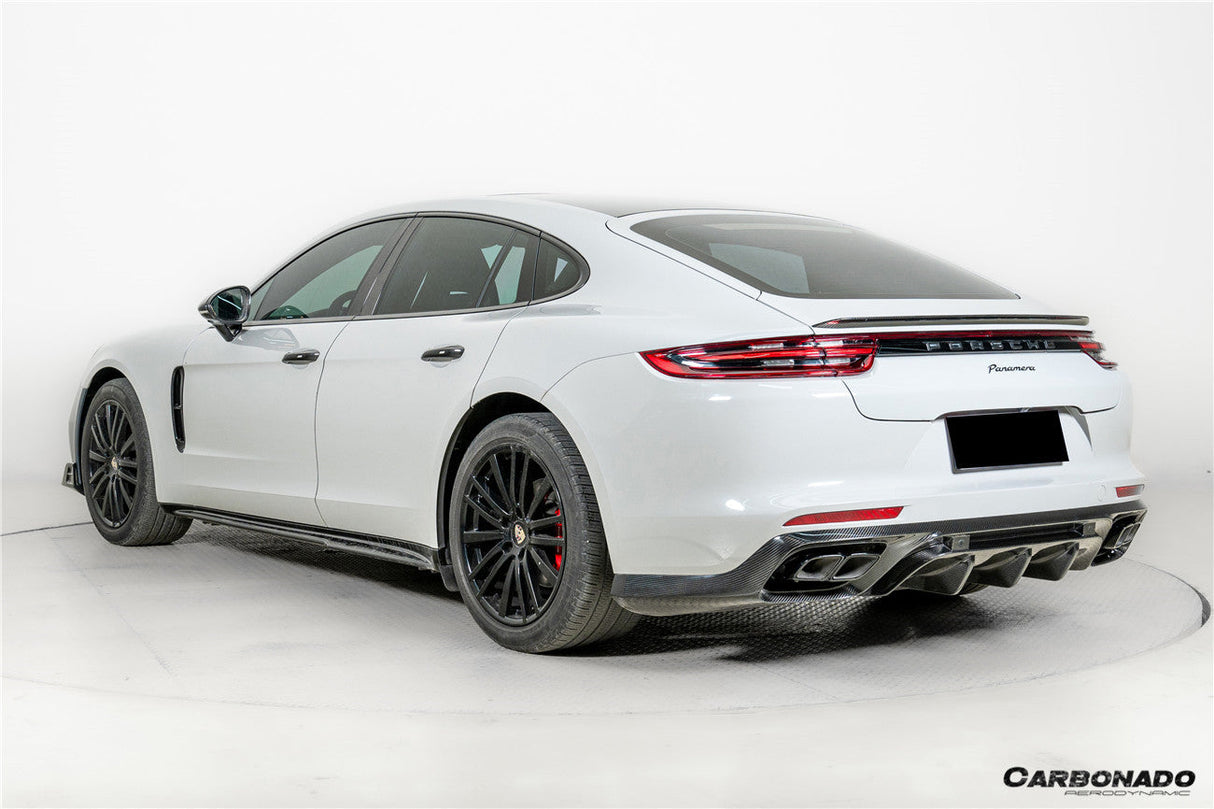 2017-2023 Porsche Panamera 971 KDA Style Dry Carbon Fiber Trunk Spoiler