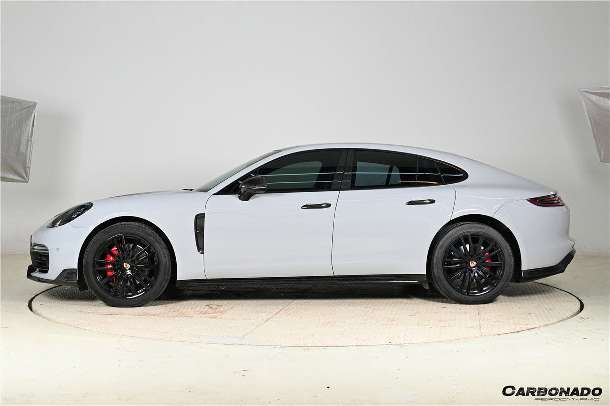 2017-2025 Porsche Panamera 976 971 976SD Style Dry Carbon Fiber Side Skirts