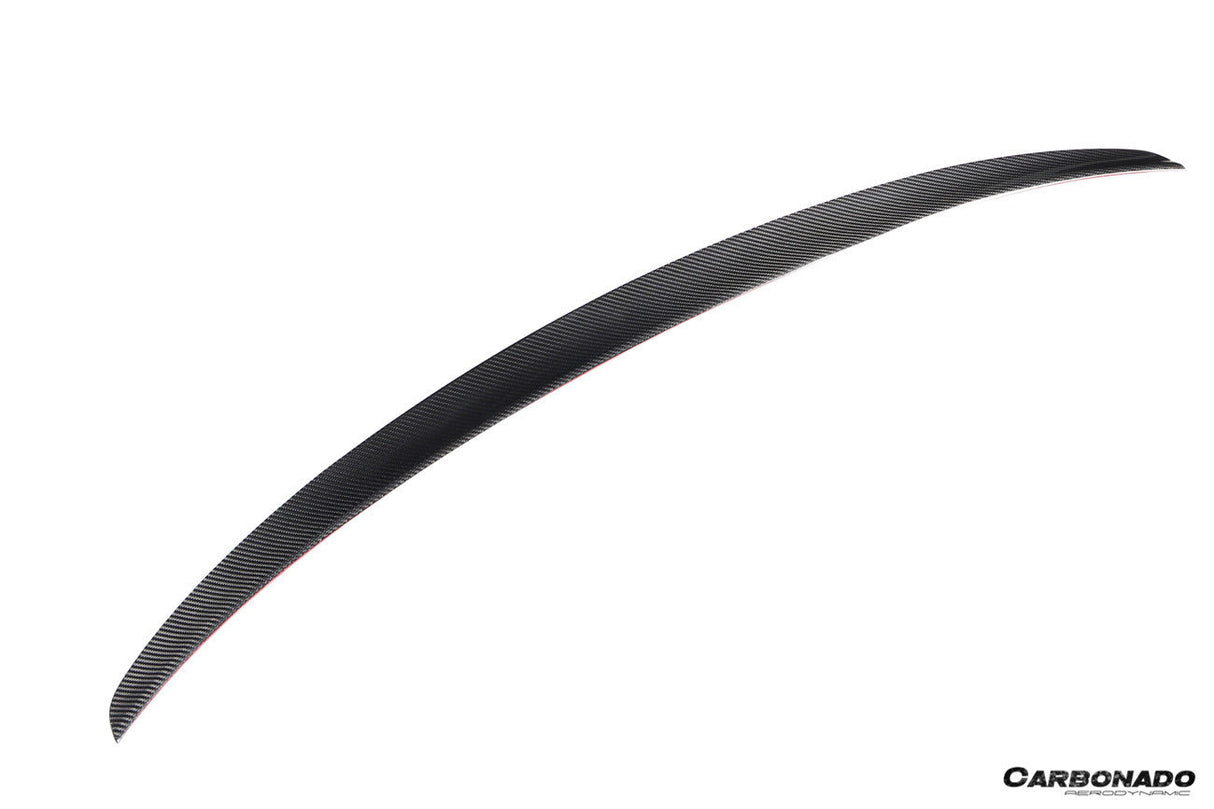 Carbonado 2018-2026 Porsche 9Y0 9Y3 9YA Cayenne S GTS E-Hybrid TKT Style Carbon Fiber Trunk Spoiler