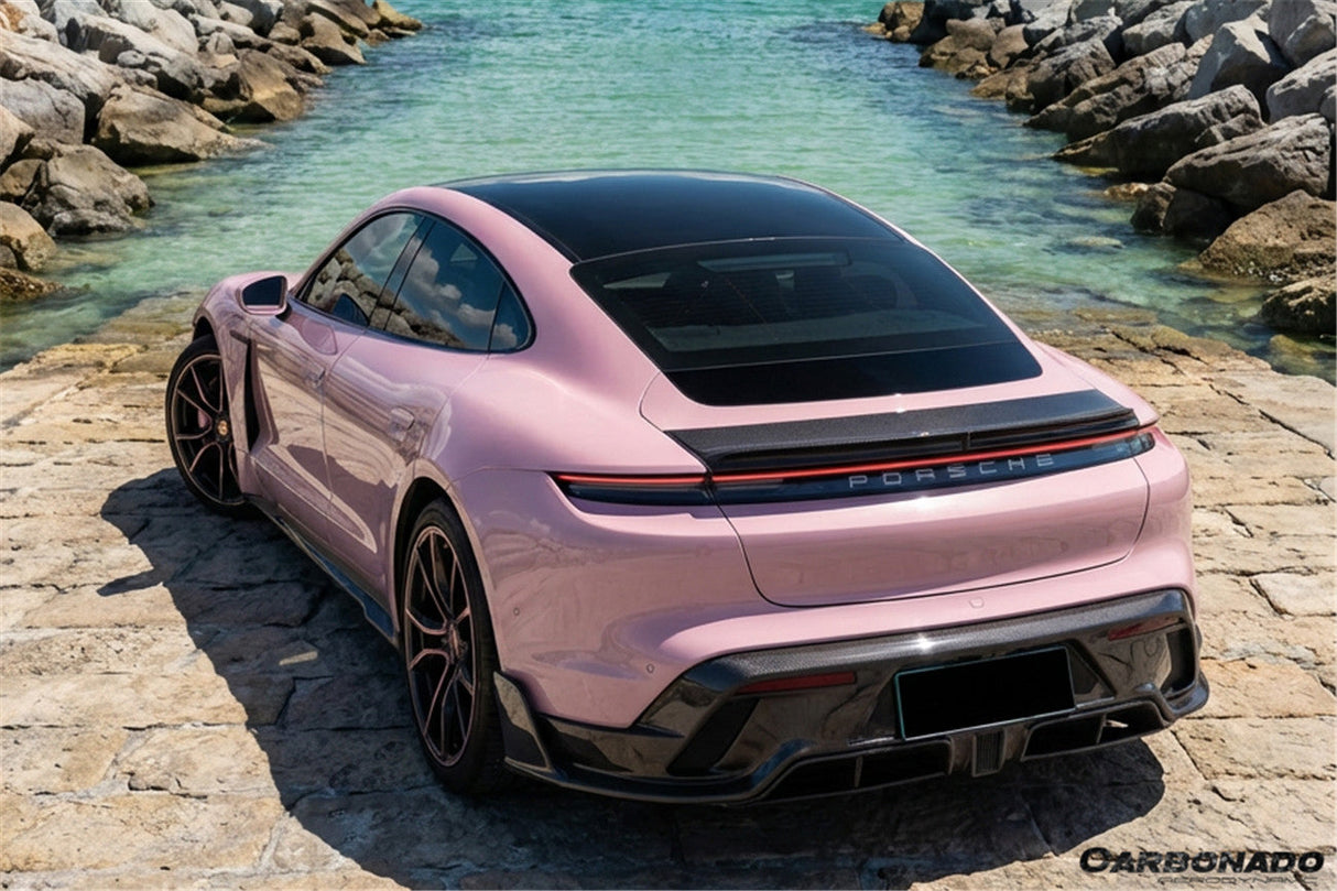 2020-2024 Porsche Taycan CADO Style Trunk Spoiler | Fits 4, 4S, GTS, Turbo, Turbo S
