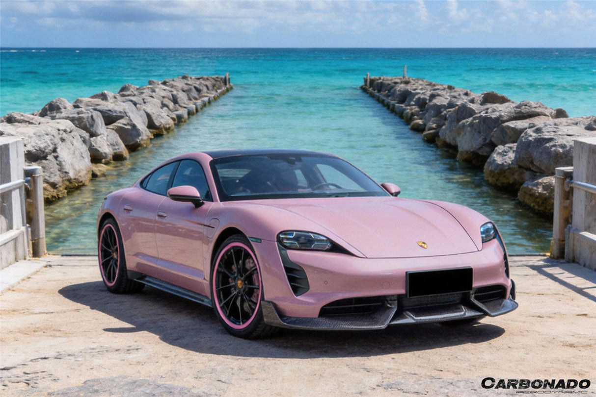 2020-2024 Porsche Taycan CADO Style Full Body Kit | Fits 4, 4S, GTS, Turbo, Turbo S, ST, CT