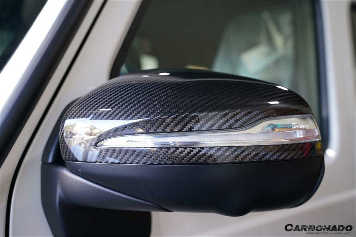 2019-2026 Mercedes Benz Autoclave Carbon Fiber Mirror Housing Replacement | Fits G Wagon, X167 GLS, W167 GLE