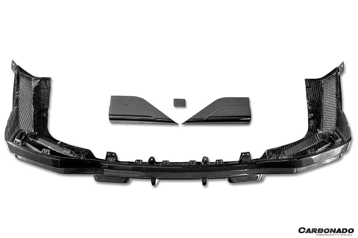 2019-UP BMW X6 G06 AD Style Autoclave Carbon Fiber Rear Diffuser Lip