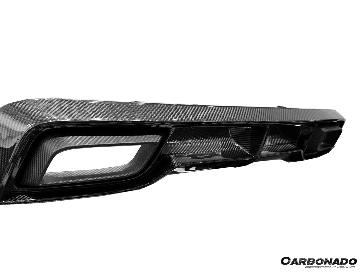 2020-2024 Porsche 911 992.1 Autoclave Carbon Fiber Quarter Panel Side Scoops Carbonado (9D) Fits: Turbo, Turbo S Cabriolet