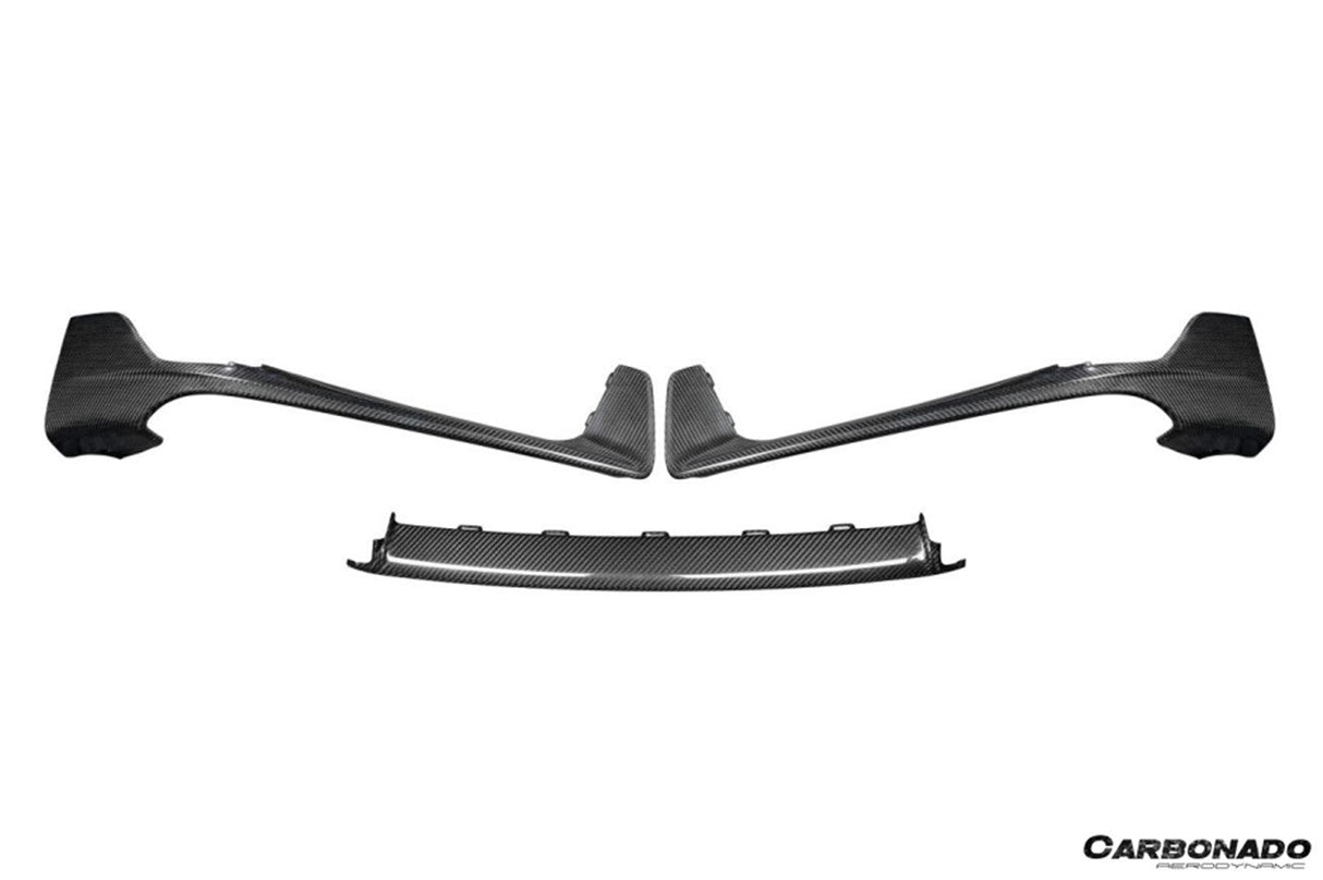 2020-2024 Porsche 911 992.1 Turbo SD Style Autoclave Carbon Fiber Front Lip | Fits Turbo, Turbo S