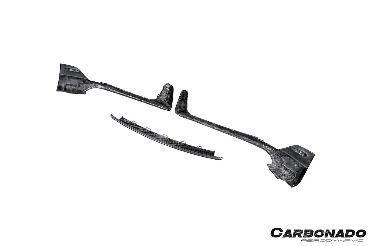 2020-2024 Porsche 911 992.1 Turbo SD Style Autoclave Carbon Fiber Front Lip | Fits Turbo, Turbo S