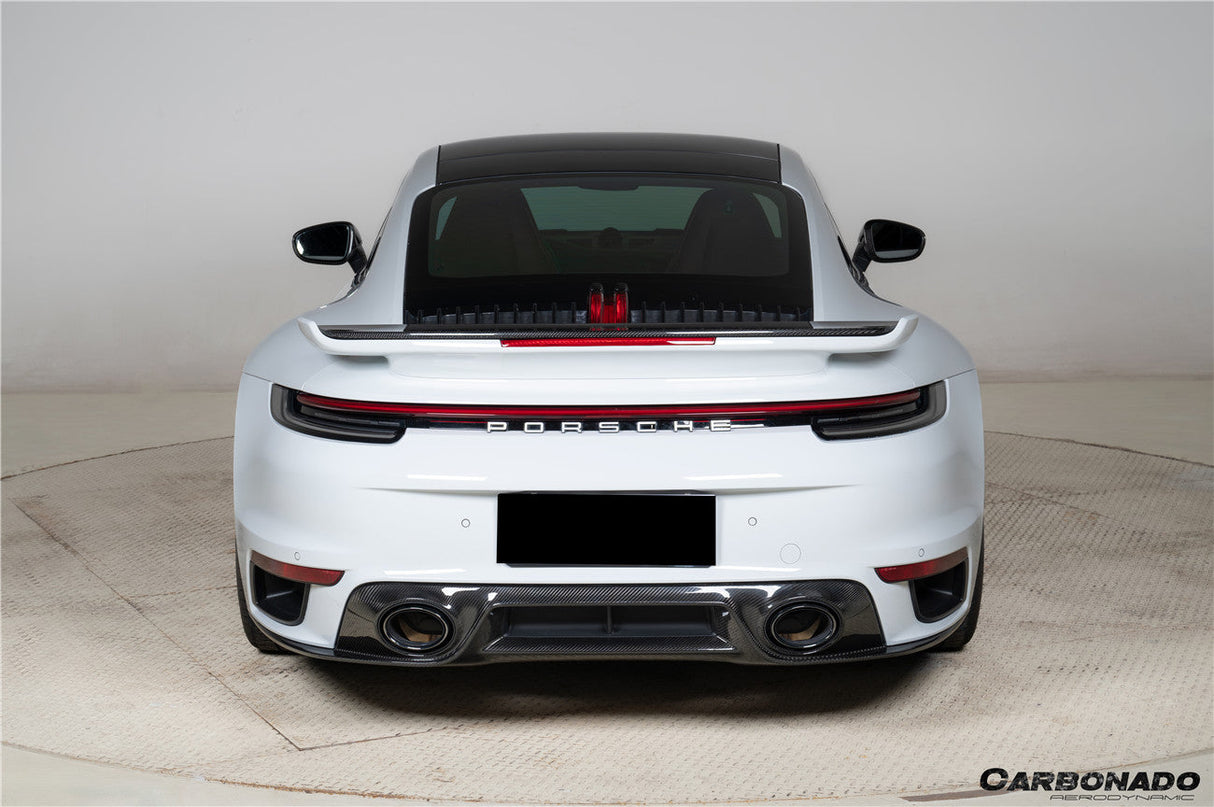 2020-2024 Porsche 911 992.1 Turbo SD Style Autoclave Carbon Fiber Trunk Spoiler Wing | Fits Turbo, Turbo S