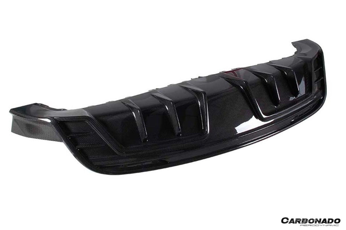 2020-2024 Tesla Model Y AD Style Autoclave Carbon Fiber Rear Diffuser