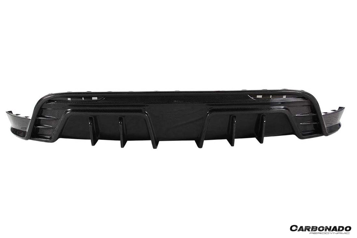 2020-2024 Tesla Model Y AD Style Autoclave Carbon Fiber Rear Diffuser